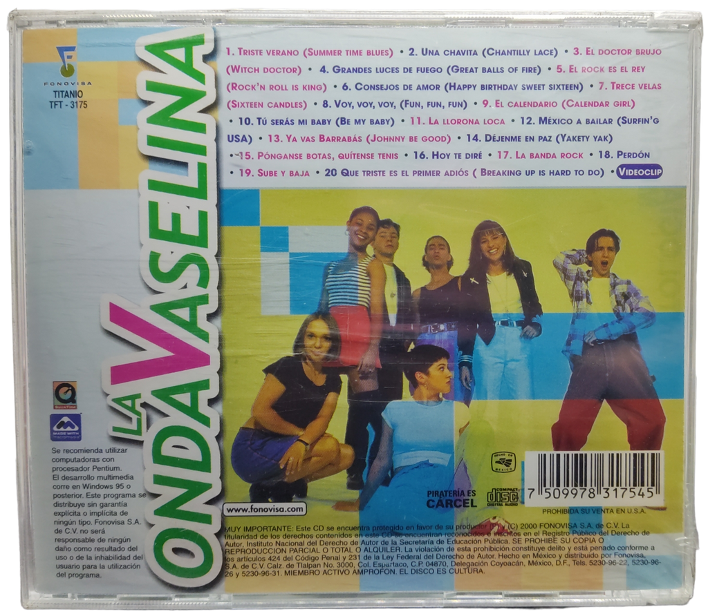 La Onda Vaselina - Antologia Musical