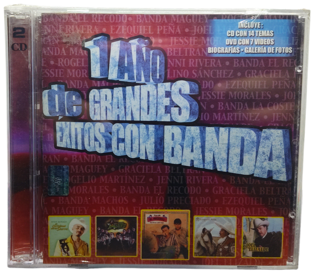 Varios - 1 Año De Grandes Exitos Con Banda