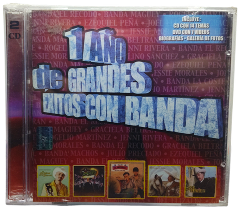 Varios - 1 Año De Grandes Exitos Con Banda