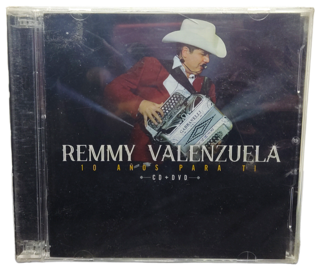 Remmy Valenzuela - 10 Años Para Ti Cd + Dvd