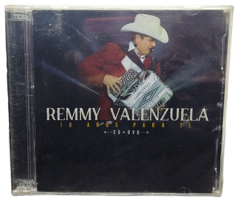 Remmy Valenzuela - 10 Años Para Ti Cd + Dvd