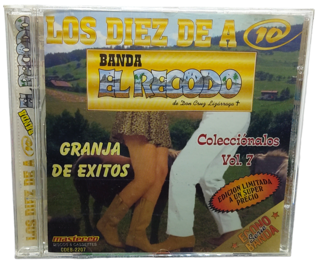 Banda El Recodo - Las Granjas De Exitos Vol. 7 Las Diez De Diez