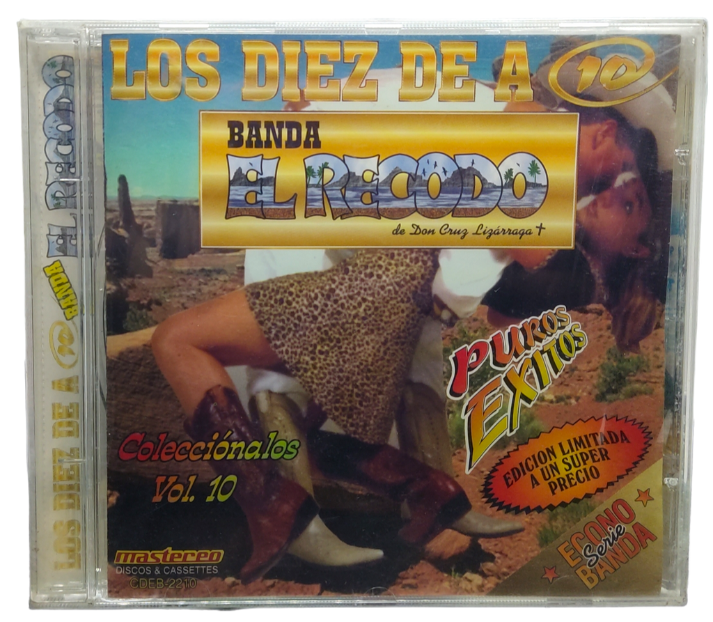 Banda El Recodo - Las Diez De A Diez Puros Exitos Vol.10