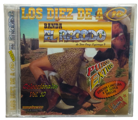 Banda El Recodo - Las Diez De A Diez Puros Exitos Vol.10
