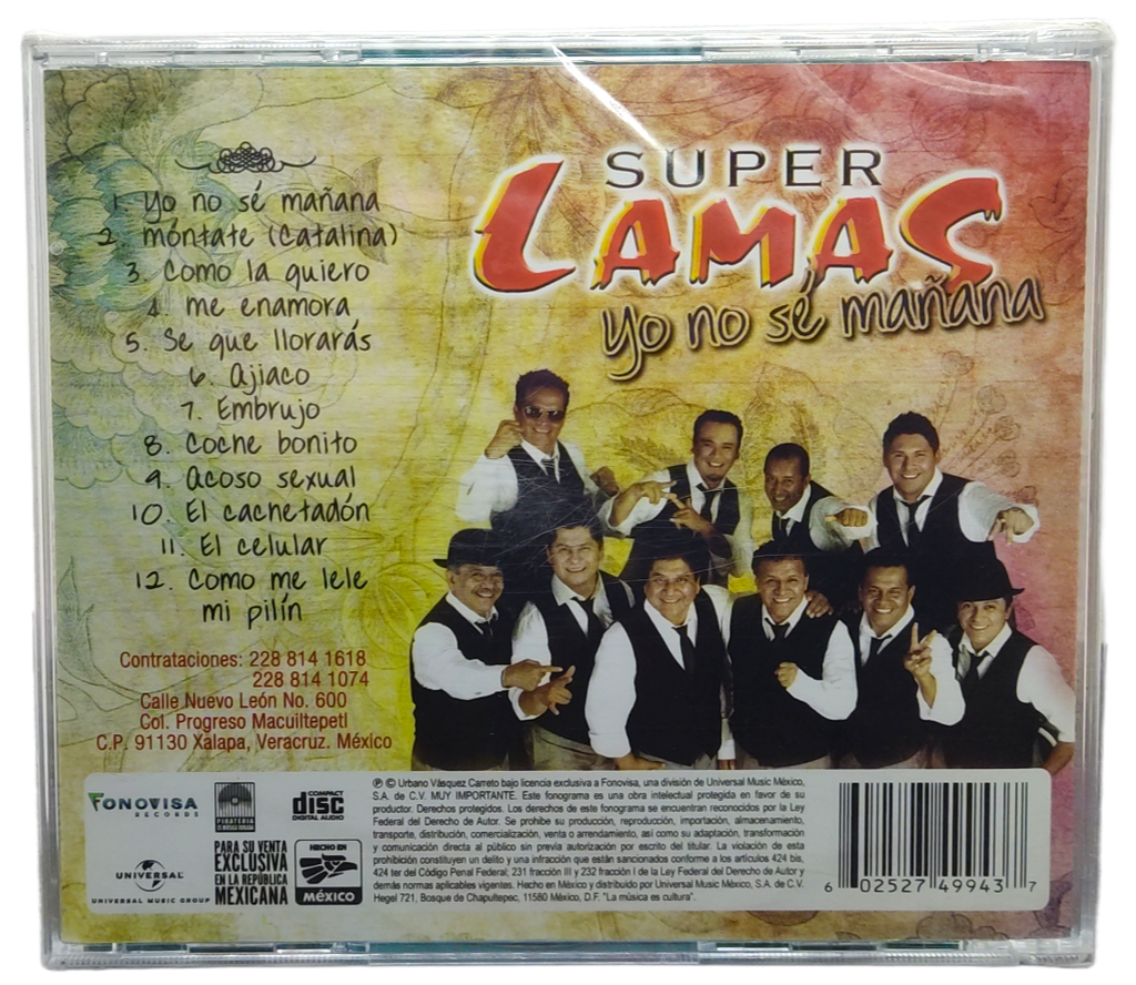 Super Lamas - Yo No Se Mañana