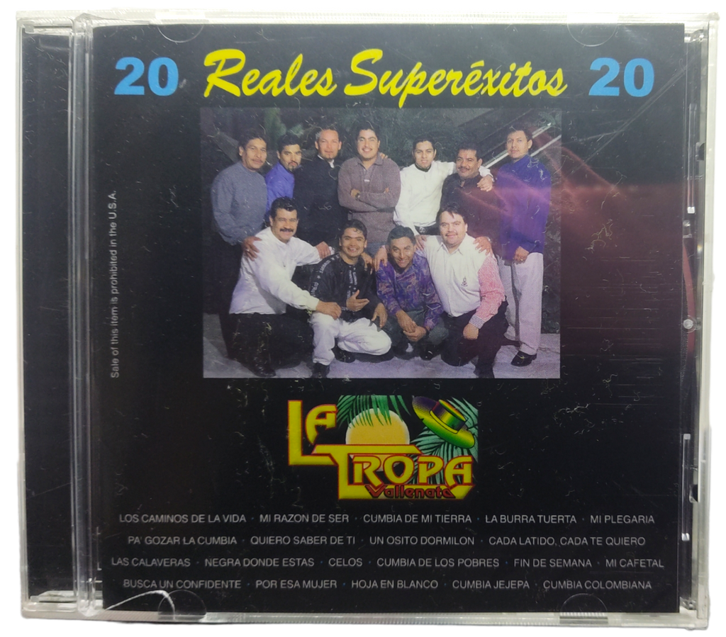 La Tropa Vallenata - 20 Reales Super Exitos 20