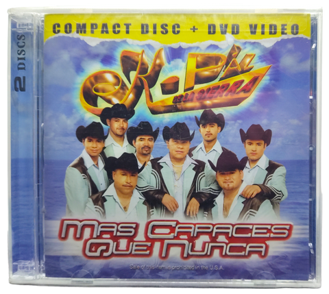 K-Paz De La Sierra - Mas Capaces Que Nunca (Cd + Dvd)