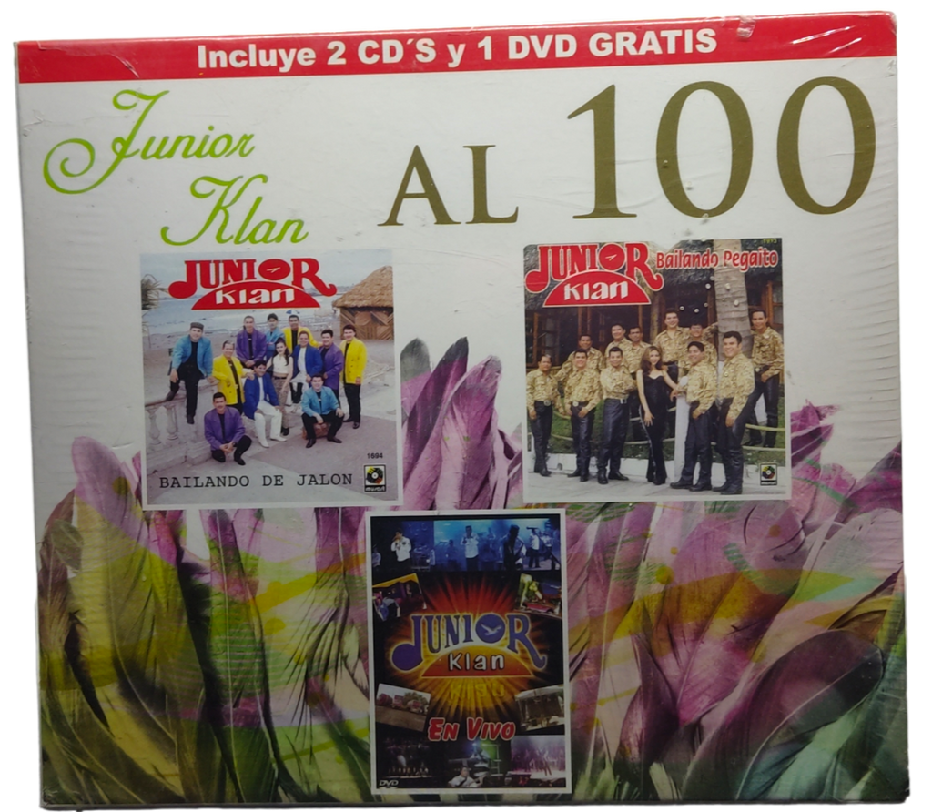 Junior Klan -  Al 100 2 Cd's + Dvd