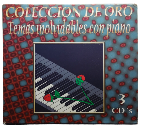 Temas Inolvidables Con Piano - Coleccion De Oro