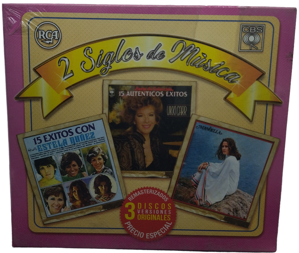 Estela Nuñez - Vikki Carr - Manoella Torres - 2 Siglos De Musica