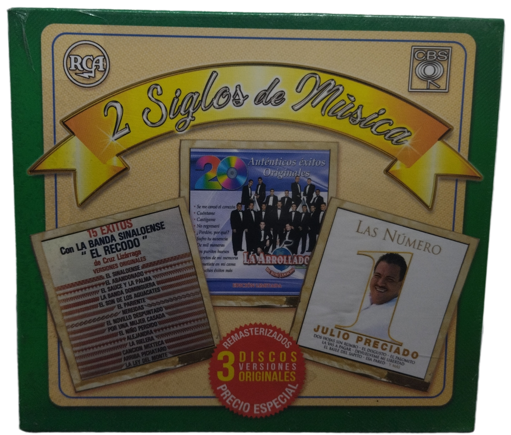 Banda El Recodo - La Arrolladora - Julio Preciado - 2 Siglos De Musica