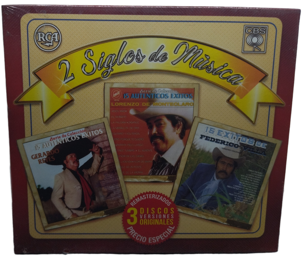 Gerardo Reyes - Lorenzo De Monteclaro - Federico Villa - 2 Siglos De Musica