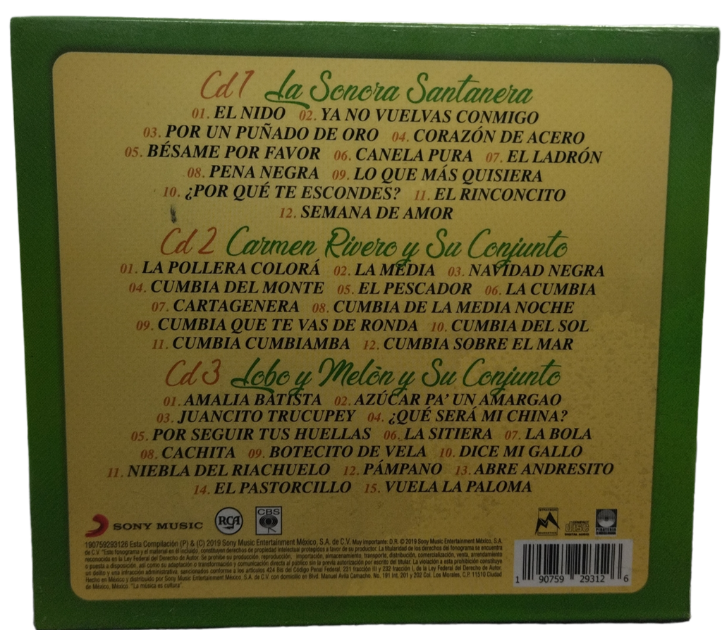 Carmen Rivero - Sonora Santanera - Lobo Y Melon - 2 Siglos De Musica