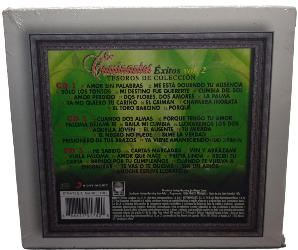 Los Caminantes - Tesoros De Coleccion Exitos Vol. 2
