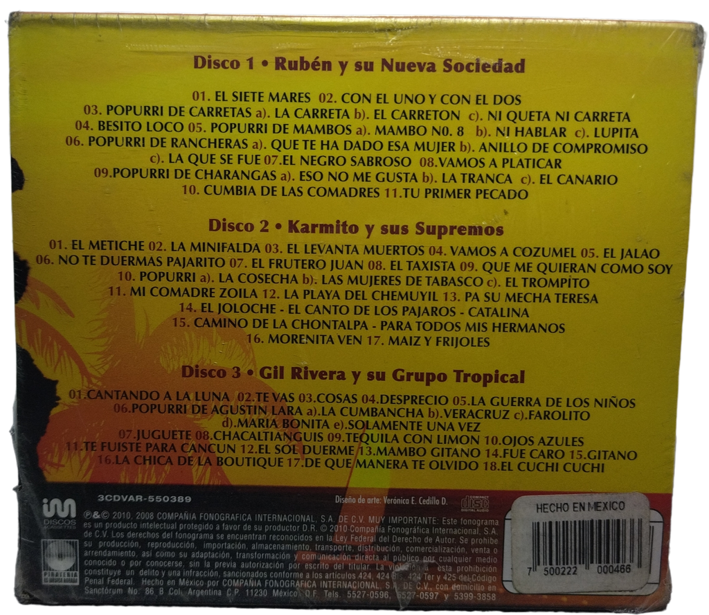Ruben - Karmito - Gil Rivera - Serie Variedades - Los Grandes Del Sureste
