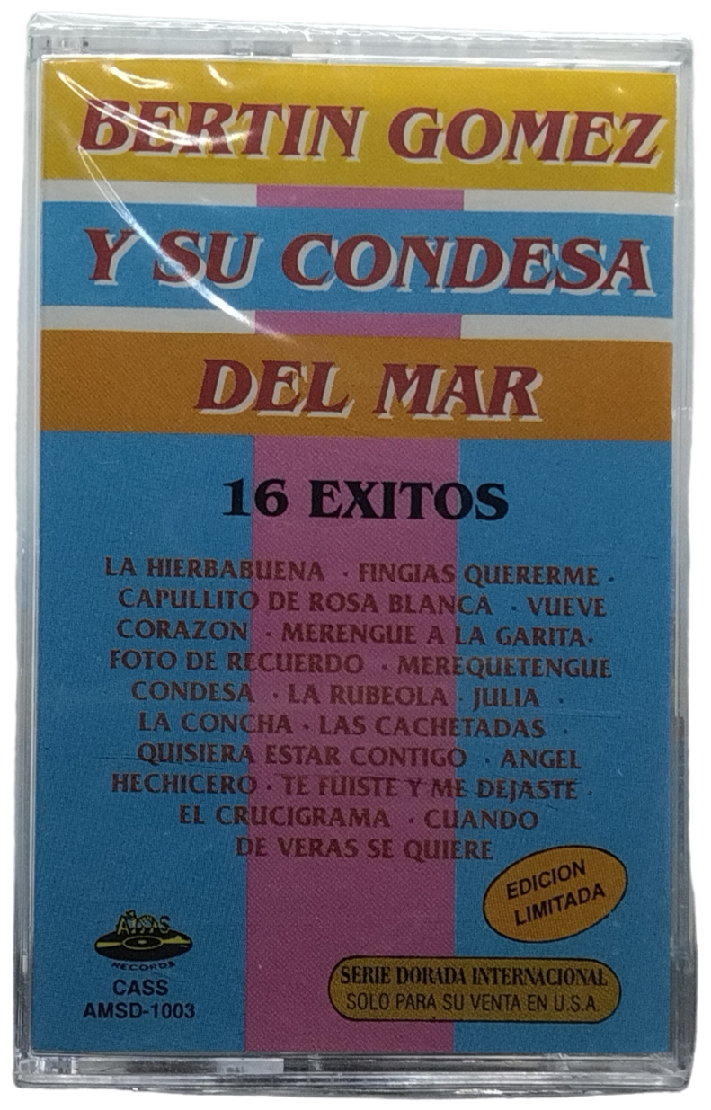 Bertin Gomez Y Su Conjunto Mar Azul - 16 Exitos