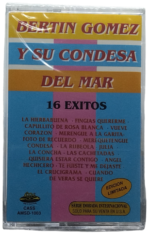 Bertin Gomez Y Su Conjunto Mar Azul - 16 Exitos
